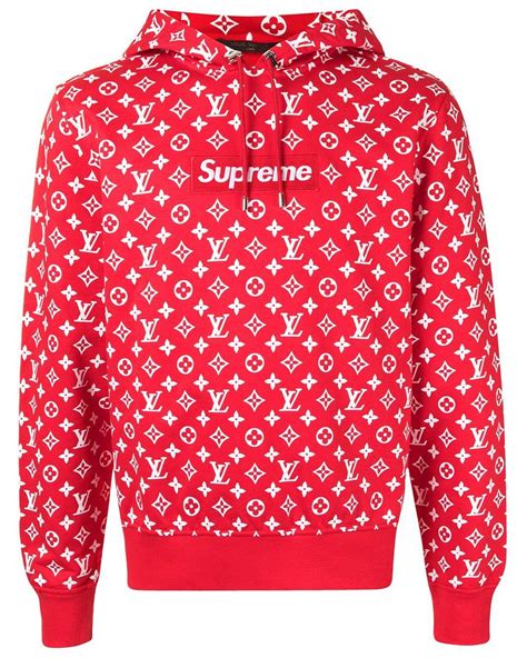 supreme x louis vuitton trui heren|supreme x louis vuitton hoodie.